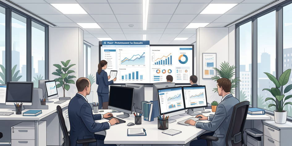 Oficinas modernas de Proyecto 9 Business Center con domicilio fiscal profesional para contadores, despachos contables y empresas en Cuernavaca.