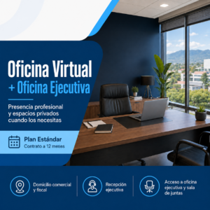 Oficina virtual con oficina ejecutiva en Cuernavaca, domicilio fiscal y recepción ejecutiva