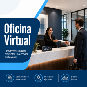 Oficina virtual premium en Cuernavaca con domicilio fiscal, recepción ejecutiva y sala de juntas