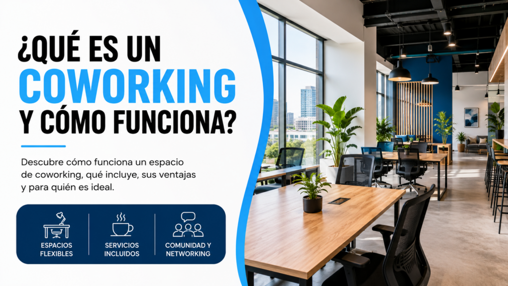 ¿Qué es un coworking y cómo funciona? | Proyecto 9. Espacio de coworking moderno en Cuernavaca para profesionistas y emprendedores