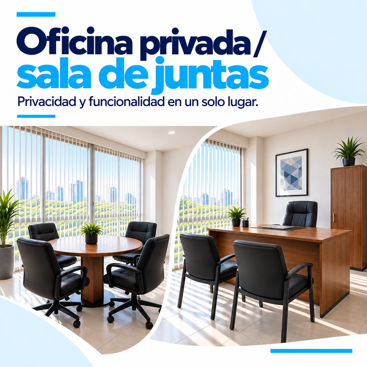 Oficina privada con sala de juntas en Cuernavaca | Proyecto 9 Business Center