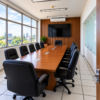 Sala de juntas de Proyecto 9 Business Center en Cuernavaca Sala de juntas de Proyecto 9 Business Center en Cuernavaca