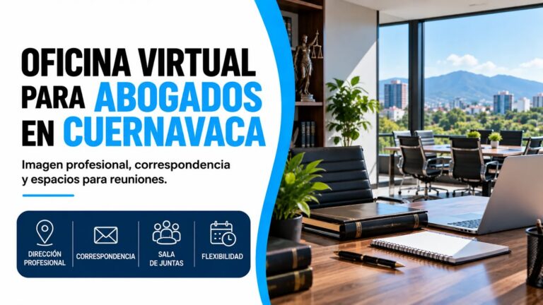 Oficina virtual para abogados en Cuernavaca y despachos