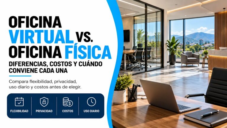 Oficina virtual vs oficina física para empresas: comparativa