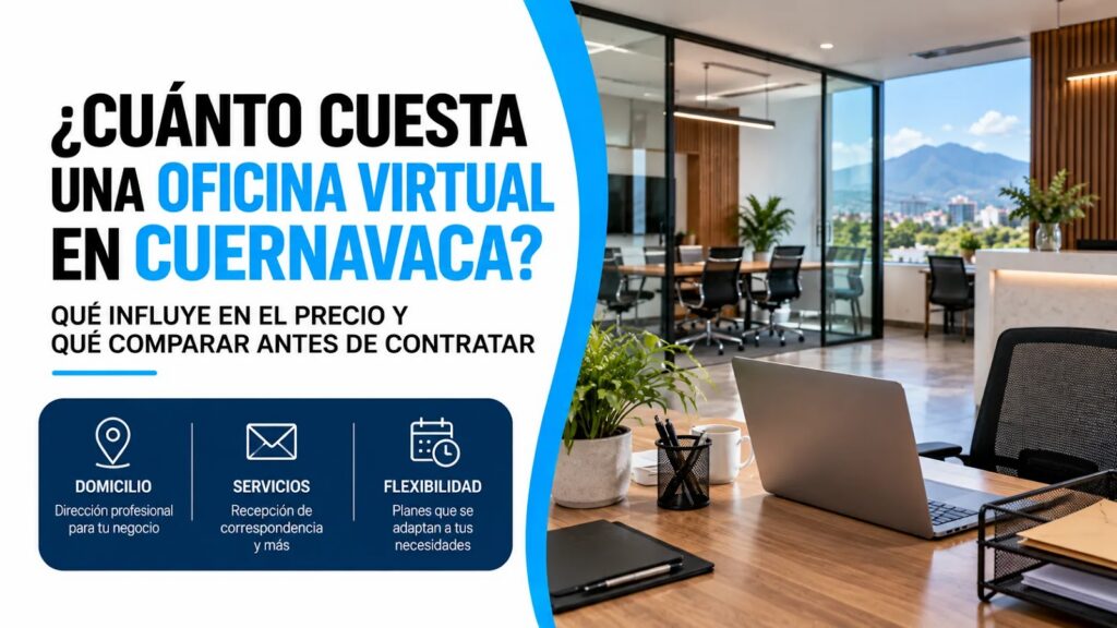 Cuánto cuesta una oficina virtual en Cuernavaca: precios y servicios